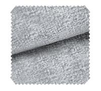 novely® VENEZIA Abverkauf | 3D-Relief Velours Möbelstoff Seidenglanz 1 lfm | Farbe: 05 Graublau