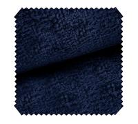 novely® VENEZIA Abverkauf | 3D-Relief Velours Möbelstoff Seidenglanz 1 lfm | Farbe: 09 Blau