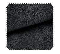novely® VENEZIA Abverkauf | 3D-Relief Velours Möbelstoff Seidenglanz 1 lfm | Farbe: 10 Graphit