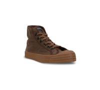 NOVESTA Sneaker Unisex Vegan - Star Dribble WAXED COTTON braun (dark brown) 43