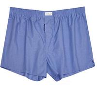 Novila Boxershorts Herren Baumwolle blau, 48