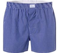 Novila Boxershorts Herren Baumwolle blau gemustert, 58