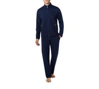 Novila Hausanzug Herren Baumwolle blau, 50 (M)