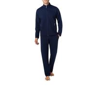 Novila Hausanzug Herren Baumwolle blau, 60 (3XL)