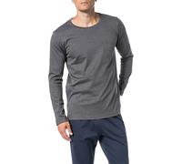 Novila Longsleeve Herren Rundhals Baumwolle grau, 52 (L)