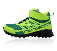 Nowaland Outdoor Trekkingschuhe mit robustem Obermaterial, stark profilierter Laufsohle, gepolstertem Schaft sowie Schnürung und Klettverschluss für Wandern, Freizeit & Alltag