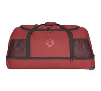 Nowi 2 Rollen Reisetasche 61 cm mit Dehnfalte rot