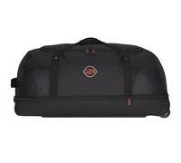 NOWI 3 Rollen Reisetasche 84 cm mit Dehnfalte schwarz Herren