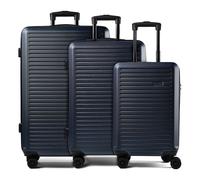 Nowi Grand Canaria 4-Rollen Kofferset 3tlg. mit Doppelrollen blau