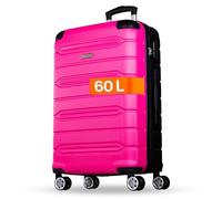 DuDu Rhodos 4 Rollen Trolley 68 cm sz-pink (5366-sz-pink) pink