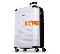 Nowi Rhodos 4 Rollen Trolley 75 cm weiss-sz (5376-weiss-sz) weiss