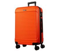 NOWI® Las Palmas Koffer Klein: 55x40x20cm Zahlenschloss Doppelrollen Handgepäck GRÜN