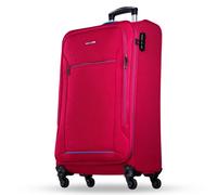 NOWI Sevilla Trolley M 55x40x20 - Leichter Koffer 30L 4 Rollen & Zahlenschloss BLAU