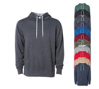 NP306 Independent Unisex leichter Kapuzenpullover Red 3XL