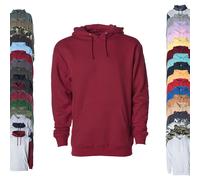 NP380 Independent Herren schwerer Kapuzenpullover Hoodie Tiger Camo XL