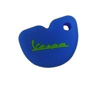 NPRSON Schlüsselhülle für Vespa GTS300 Enrico Piaggio 946 LX150 Fly 125 3vte Gts 200 Motorradschlüssel, für Schlüssel, Blau mit Grün