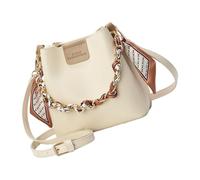 NPXUAMTJ Elegante Handtasche Aus PU Leder Großes Fassungsvermögen Beuteltasche Umhängetaschen Mit Modernen Designs Schultertasche Für Damen Verstellbarer Riemen