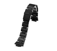 NRERDMT Compatible With Casio DW5600/5610 GW-B5600 DW-6900 Composite Plastic Steel Watch Strap For Men 16mm Black Bracelet Watch Chain(Noir)