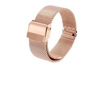 NRERDMT Edelstahl gewebtes Uhrenarmband, Metallzubehör, Milanese Loop-Uhrenarmbänder, 10 mm, 12 mm, for Dw und CK's K3M21126(G01-2(1),22mm)