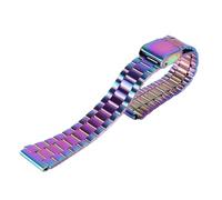 NRERDMT Vintage-Metall-Uhrenarmband, kompatibel mit Casio SGW400 F91W F84 F105/108/A158/168 AE1200/1300, 18 mm, Edelstahlarmband(Type1 colorful)