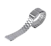 NRERDMT Vintage-Metall-Uhrenarmband, kompatibel mit Casio SGW400 F91W F84 F105/108/A158/168 AE1200/1300, 18 mm, Edelstahlarmband(Type1 silver)