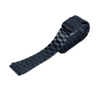 NRERDMT Vintage-Metall-Uhrenarmband, kompatibel mit Casio SGW400 F91W F84 F105/108/A158/168 AE1200/1300, 18 mm, Edelstahlarmband(Type1 black)