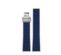 NRERDMT Wasserdichtes Silikon-Uhrenarmband, kompatibel mit Patek Philippe Aquanaut 5067A-001-Serie, Silikon-Uhrenarmband, 19 mm, staubdichtes Gummi-Uhrenarmband(Blue SK)