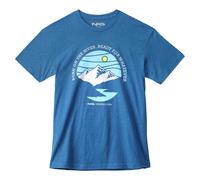 NRS Men's Born On The River T-Shirt - Heather Cool Blue, M