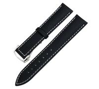 NRYCR 19mm 20mm 21mm 22mm Hohe Dichte Nylon Armband Für Omega Planet Ocean Seamaster 300 Speedmaster Stoff Leder Leinwand Uhrenarmband, 19 mm, Achat