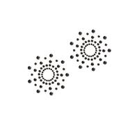 NS Novelties Pretty Pasties - Charm III schwarz schwarz