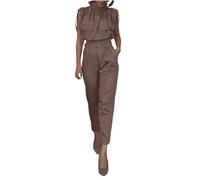 NSICBMNO 2-teiliges Outfit für Damen, lässiges Co-Ord-Set, Sommer-Lounge-Set, übergroße T-Shirts, ärmellose Cargo-Weste, kurze Cargohose mit Taschen, Trainingsanzüge, Flughafen-Outfits, Y2K Streetwear