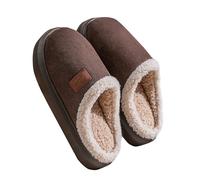 NSICBMNO Hausschuhe für Damen, Memory-Schaum, flauschig, zum Reinschlüpfen, gemütlich, Wolke, für drinnen und draußen, warme Plüsch-Schlafzimmer-Schuhe mit Kunstfellfutter, Pantoffeln, Geschenke für