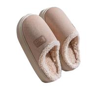 NSICBMNO Hausschuhe für Damen, Memory-Schaum, flauschig, zum Reinschlüpfen, gemütlich, Wolke, für drinnen und draußen, warme Plüsch-Schlafzimmer-Schuhe mit Kunstfellfutter, Pantoffeln, Geschenke für