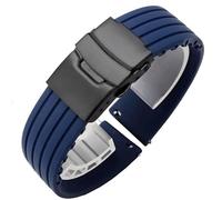 NTALJC Natural Silicon Watch -Armband für Hamilton Khaki Navy Jazzmaster Field Classic Watch Band