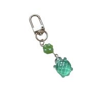 NTCLHFXU Ananas Schildkröten Charm Schlüsselanhänger, buntes Kunstharz, lustige Dekoration für Handtasche, Rucksack, Ananas Schlüsselanhänger