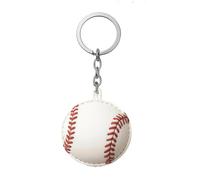 NTCLHFXU Leder Schlüsselanhänger mit Basketball Fußball Baseball Thema, Taschenumarmungs Schlüsselanhänger für Geschenkkartenhalter und Alltagsaccessoires, Geburtstagsanhänger