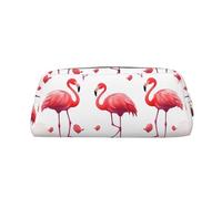 NTVOWPZO Federmäppchen, großes Federmäppchen, schöne Flamingos, Federmäppchen für Büro, kleine Reißverschlusstasche für Bleistifte, Gold, One Size, Federmäppchen