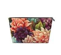 NTVOWPZO Reise-Kulturbeutel für Damen und Herren, Blumen als Hintergrund, Make-up-Tasche, große Kapazität, Kosmetiktasche, wasserabweisend, Kosmetiktasche, silber, Einheitsgröße