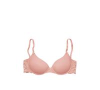 Schalen-BH NUANCE, Damen, Gr. 70, Cup B, orange (pfirsich), Spitze, Obermaterial: 85% Polyamid, 15% Elasthan, BHs Schalen-BH, im Rücken aus Spitze, Cups aus Microtouch, Dessous, Topseller (222170-70) 