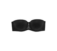 Schalen-BH NUANCE, Damen, Gr. 90, Cup C, schwarz, Spitze, Obermaterial: 61% Polyester, 34% Polyamid, 5% Elasthan, BHs, mit Bügel aus Spitze mit abnehmbaren, transparenten Trägern, Dessous (503063-90)