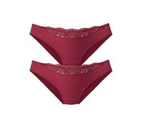 NUANCE Slip Damen 2xrot Gr.44/46