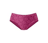 Slip NUANCE BY LASCANA, Damen, Gr. 56/58, lila (pflaume, beere), Obermaterial: 95% Baumwolle, 5% Elasthan, Unterhosen Slip, hoch geschnittener Slip, aus Baumwolle, als Wäsche-Set kombinierbar, Topsell