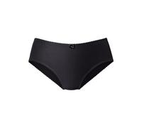 Slip NUANCE BY LASCANA, Damen, Gr. 52/54, schwarz, Obermaterial: 95% Baumwolle, 5% Elasthan, Unterhosen Slip, hoch geschnittener Slip, aus Baumwolle, als Wäsche-Set kombinierbar, Topseller (522928-52)