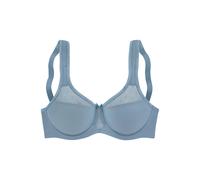 Minimizer-BH NUANCE, Damen, Gr. 90, Cup C, blau, Microtouch, Obermaterial: 71% Polyamid, 29% Elasthan, BHs Minimizer-BH, mit Bügel und wattierten Trägern (15127635-90) blau