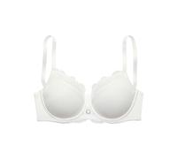 Minimizer-BH NUANCE, Damen, Gr. 80, Cup C, beige (creme), Microtouch, Obermaterial: 85% Polyamid, 15% Elasthan, BHs Minimizer-BH, mit extravagantem Strassaccessoire, Dessous (28632316-80) creme