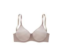Minimizer-BH NUANCE, Damen, Gr. 75, Cup C, beige (sand), Microtouch, Obermaterial: 82% Polyamid, 18% Elasthan, Basic, BHs Minimizer-BH, mit Bügel und nahtlosen Cups aus schimmerndem Material, Basic (4