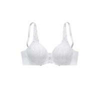 Minimizer-BH NUANCE, Damen, Gr. 70, Cup E, weiß, Mesh, Obermaterial: 86% Polyamid, 14% Elasthan, BHs Minimizer-BH, mit Bügel aus extraflachem Jacquardmaterial mit Schmetterlingsmotiv (56214662-70) wei