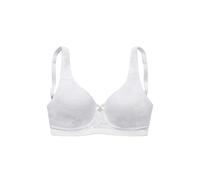 Minimizer-BH NUANCE, Damen, Gr. 90, Cup B, weiß, Obermaterial: 74% Polyamid, 22% Elasthan, 4% Baumwolle, BHs Minimizer-BH, ohne Bügel mit breiten, leicht wattierten Trägern (89776366-90) weiß