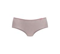Panty NUANCE, Damen, Gr. 36/38, beige (sand, cranberry), Obermaterial: 50% Polyamid, 40% Baumwolle, 10% Elasthan, Unterhosen Panty, aus gemustertem Jacquard mit feiner Zierschleife (37622764-36) sand,