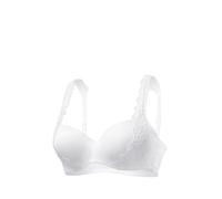 Schalen-BH NUANCE "Optimizer" Gr. 70, Cup AA, weiß Damen BHs Bügel-BHs mit Bügel und zarter Jacquardspitze, Dessous (387344-70) weiß